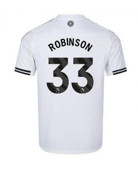 Billige Fotballdrakt Fulham Antonee Robinson #33 Replika Hjemmedrakt 2025-26 Kortermet Billige Fotballdrakt Fulham Antonee Robinson #33 Replika Hjemmedrakt 2025-26 Kortermet